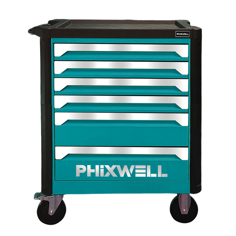 719502 PHIXWELL 7 lådor verktygsskåp
