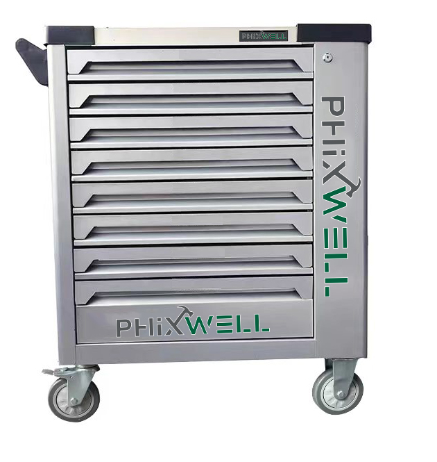 719513 PHIXWELL 8 lådor verktygsskåp