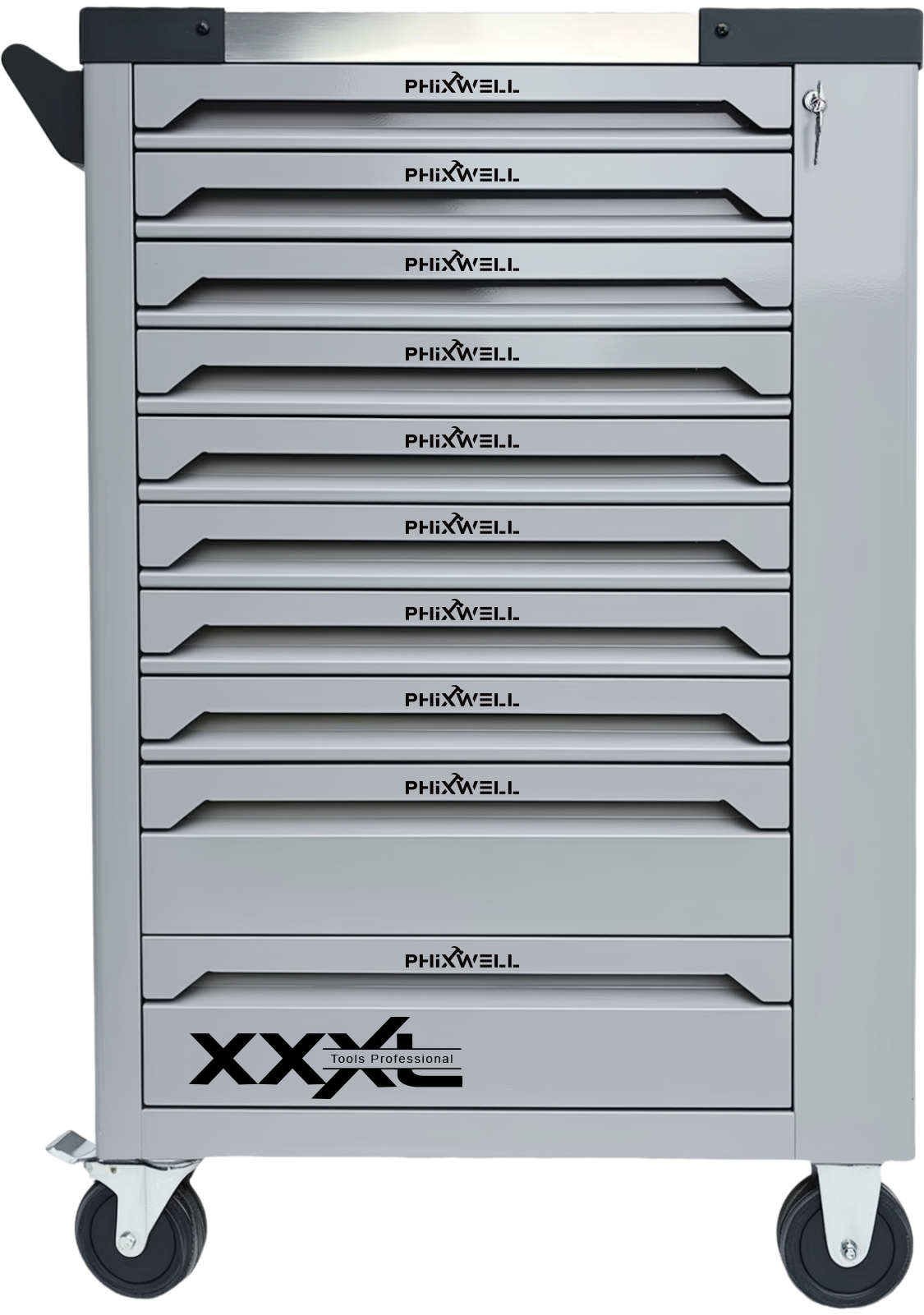 719525 PHIXWELL 10 lådor verktygsskåp