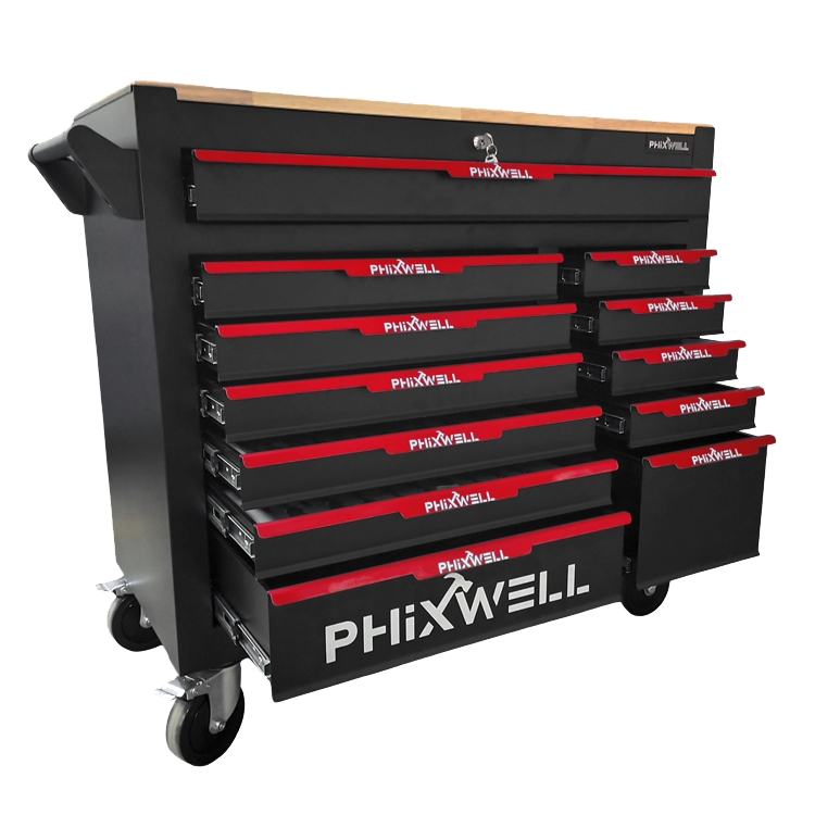 719515 PHIXWELL 12 lådor verktygsskåp