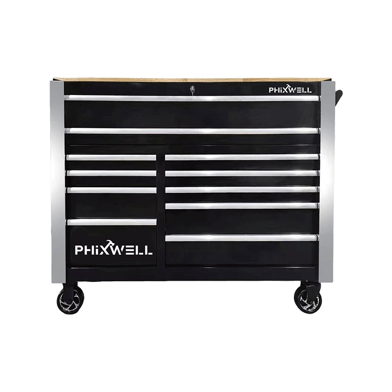 719520PHIXWELL 11 lådor Verktygsskåp med 377st verktygssats